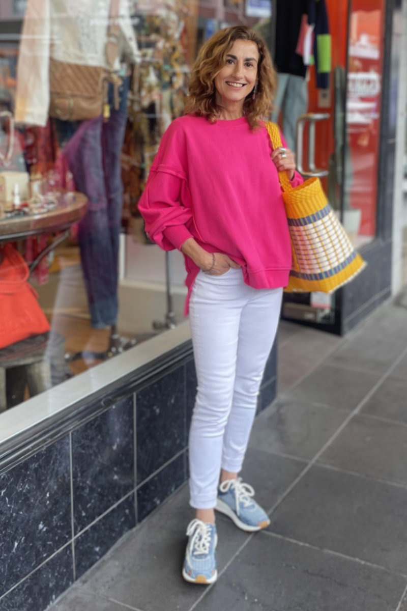 Shop Luna Oversized Slouchy Sweater By Pixi Carnival - Origen Imports