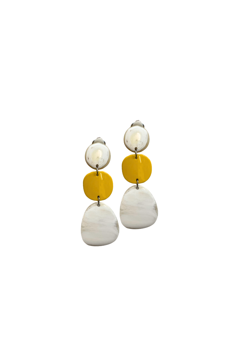 Shop Resin Drop Clip On Earrings - Origen Imports