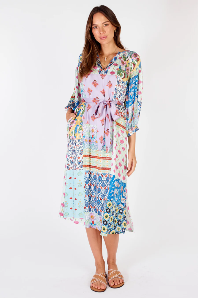 Shop Boucher Patch Maxi Dress By Rubyyaya - Origen Imports
