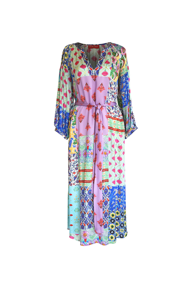 Shop Boucher Patch Maxi Dress By Rubyyaya - Origen Imports