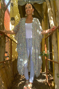 Silk Long Cape By Sarah Jane