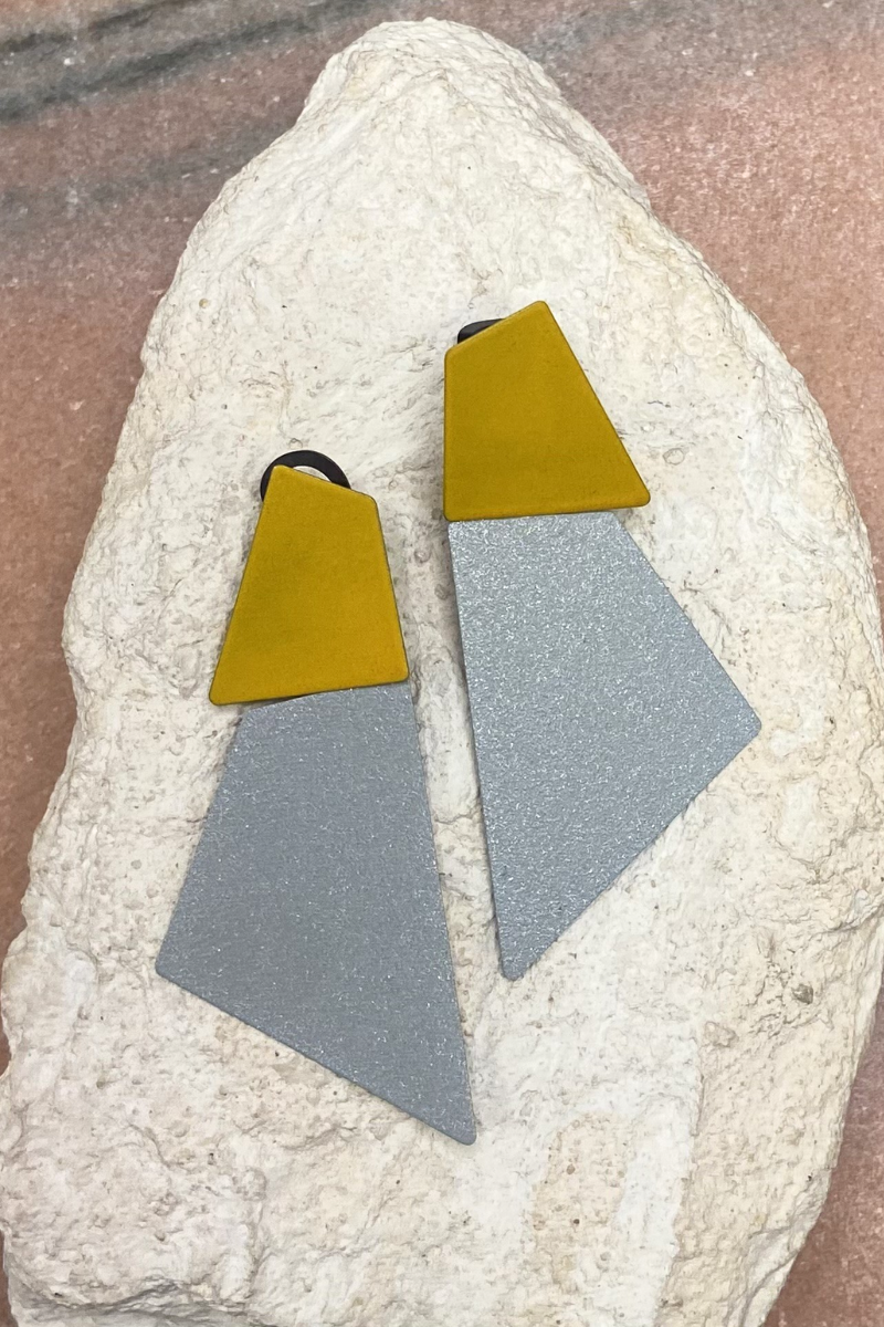 Shop Shapes Clip On Earrings By Character Jewels - Origen Imports