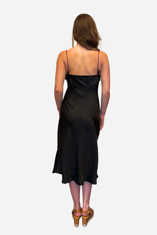 100% Silk Bias Cut Slip Dress by Origen