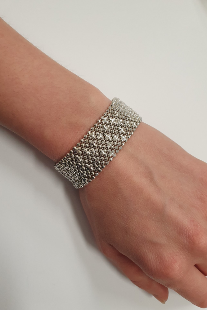 Shop Wide Silver Cuff - Origen Imports