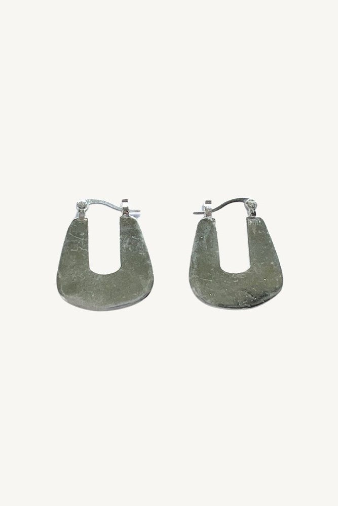 Shop Silver Huggie Earrings By Origen Imports - Origen Imports