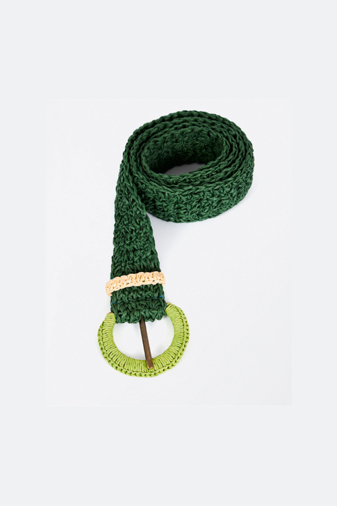 Shop Raffia Belt By Surkana - Origen Imports