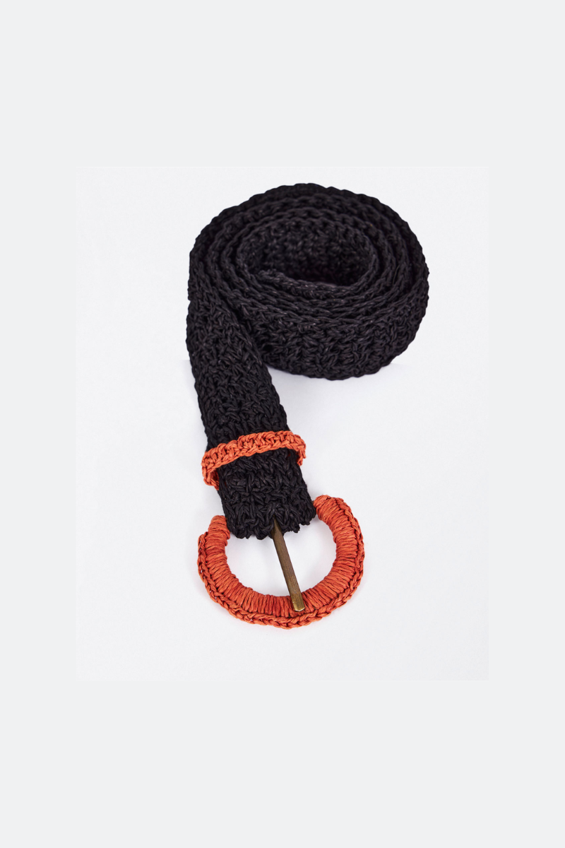 Shop Raffia Belt By Surkana - Origen Imports