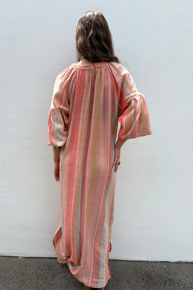 Valentina Maxi Dress - Rosa Stripe by Origen Imports