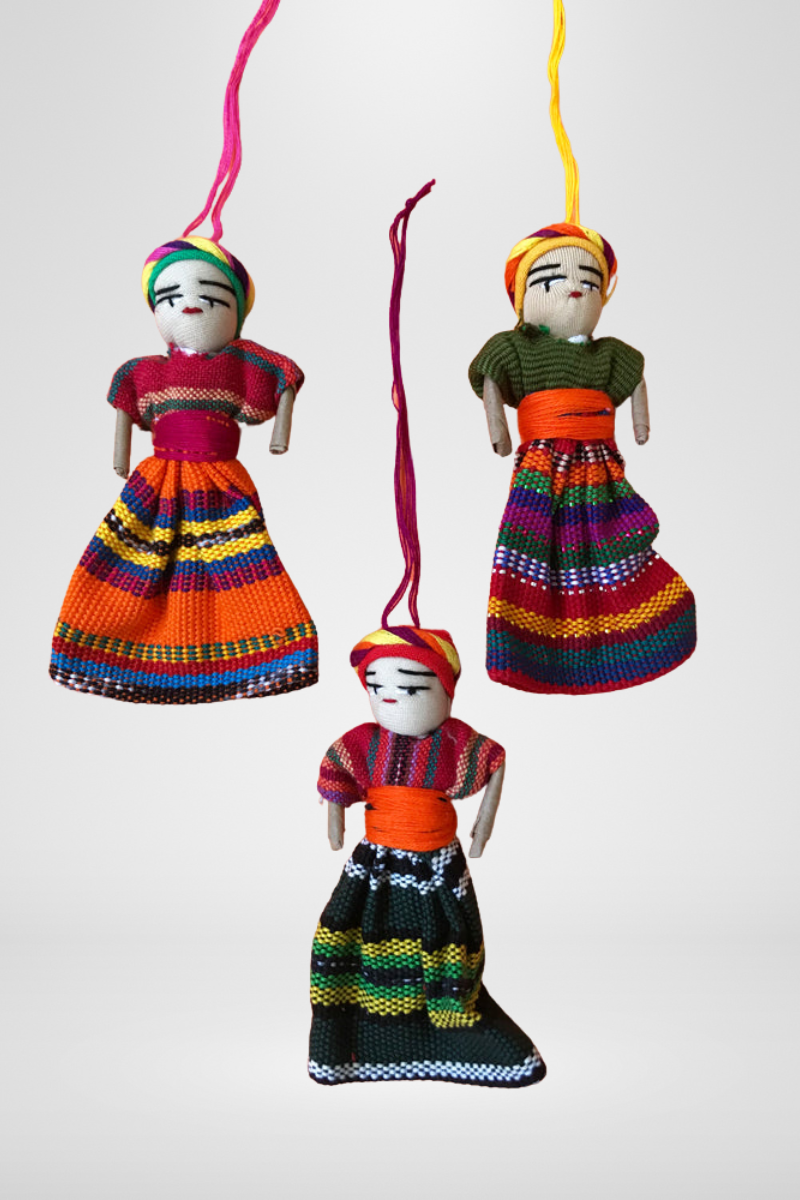 Shop Guatemalan Worry Doll Ballerina - Origen Imports