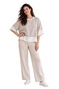 Alba linen top - Natural