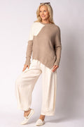 Aleria Knit Top - Latte