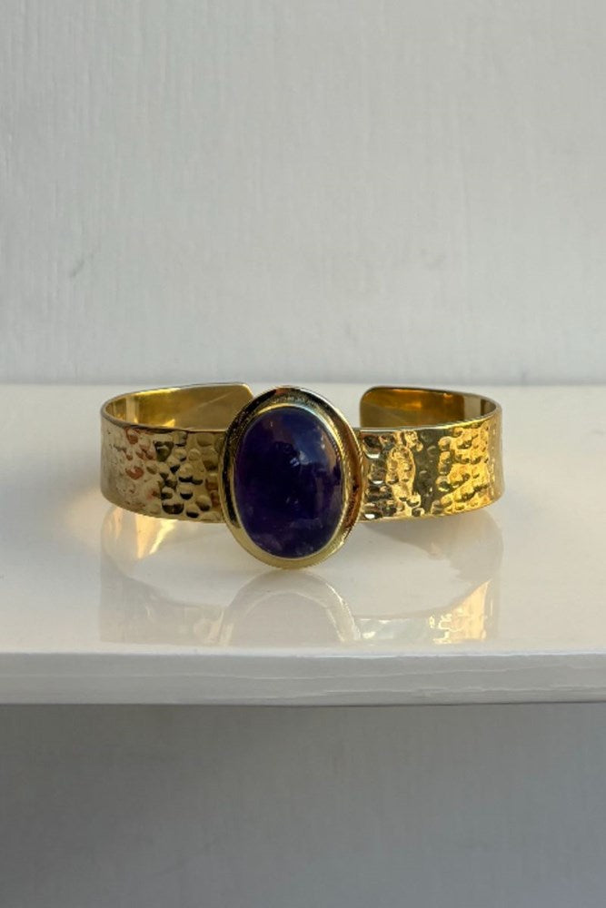 Amara gemstone cuff