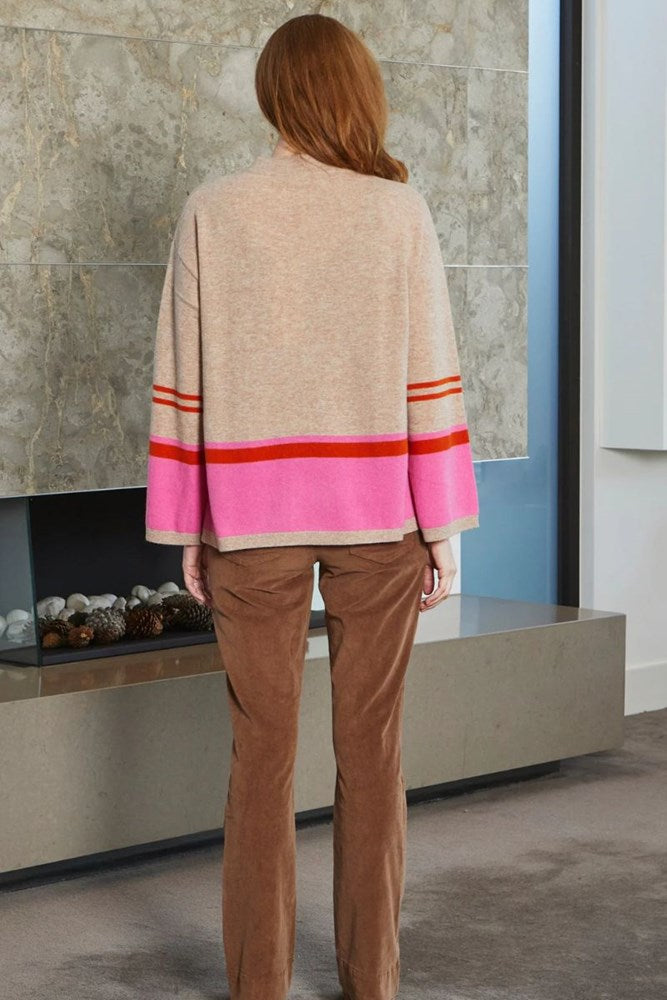 Relaxed A Line Crew Knit