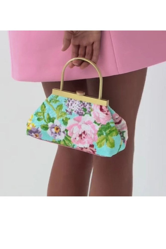 Audrey Sequin Top Handle by Olga Berg