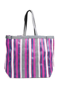 Ava Large Striped Carry Bag
