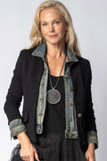 The Avenna Jacket in Onyx