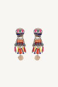 African Dance Boho Earrings Light play by Ayala Bar
