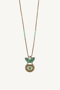 Green Seagrass Pendant Necklace  by Ayala Bar