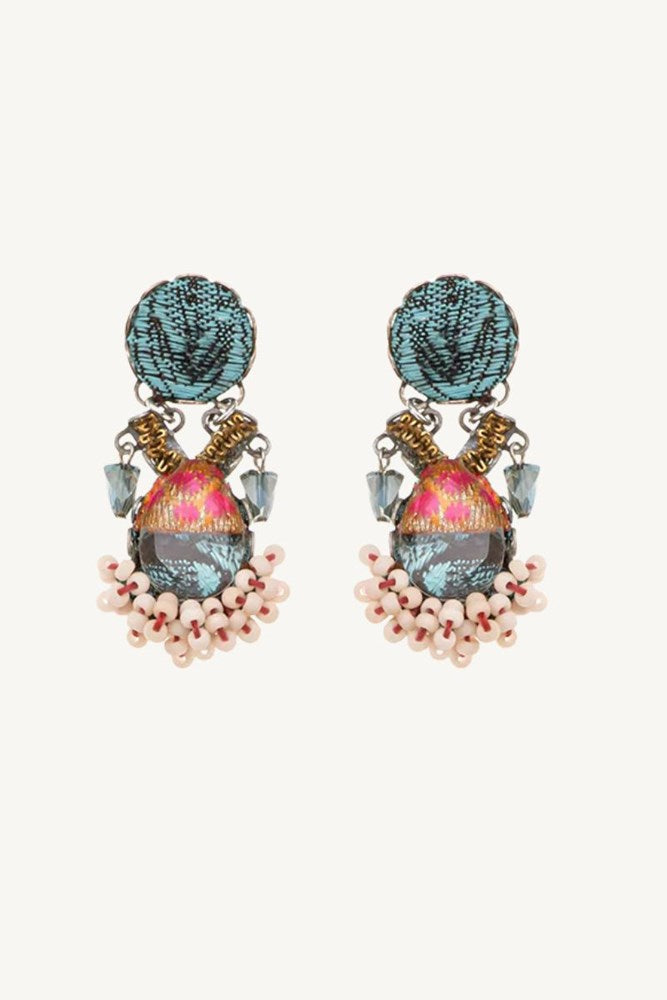 Light blue Summer Skies Handmade Earrings Moonlight by Ayala Bar