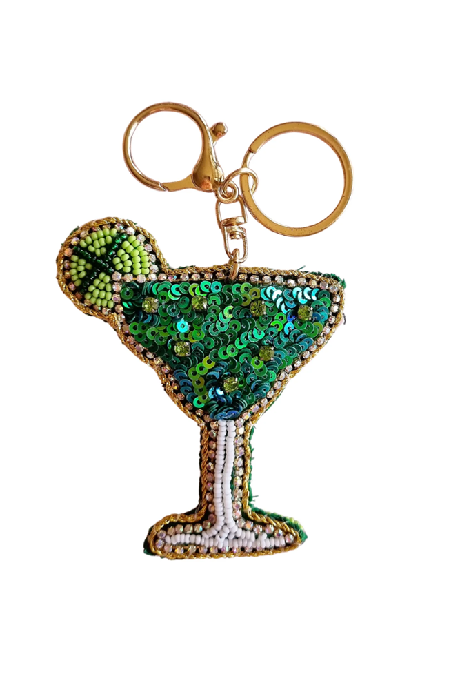 Shop Beaded Green Keychain - Origen Imports