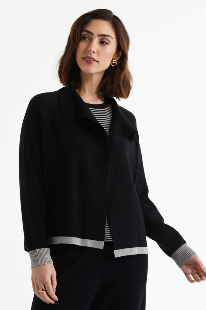 Shop Black Milano Jacket LD & Co - Origen Imports