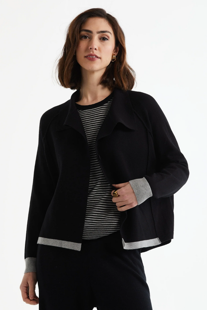 Shop Black Milano Jacket LD & Co - Origen Imports