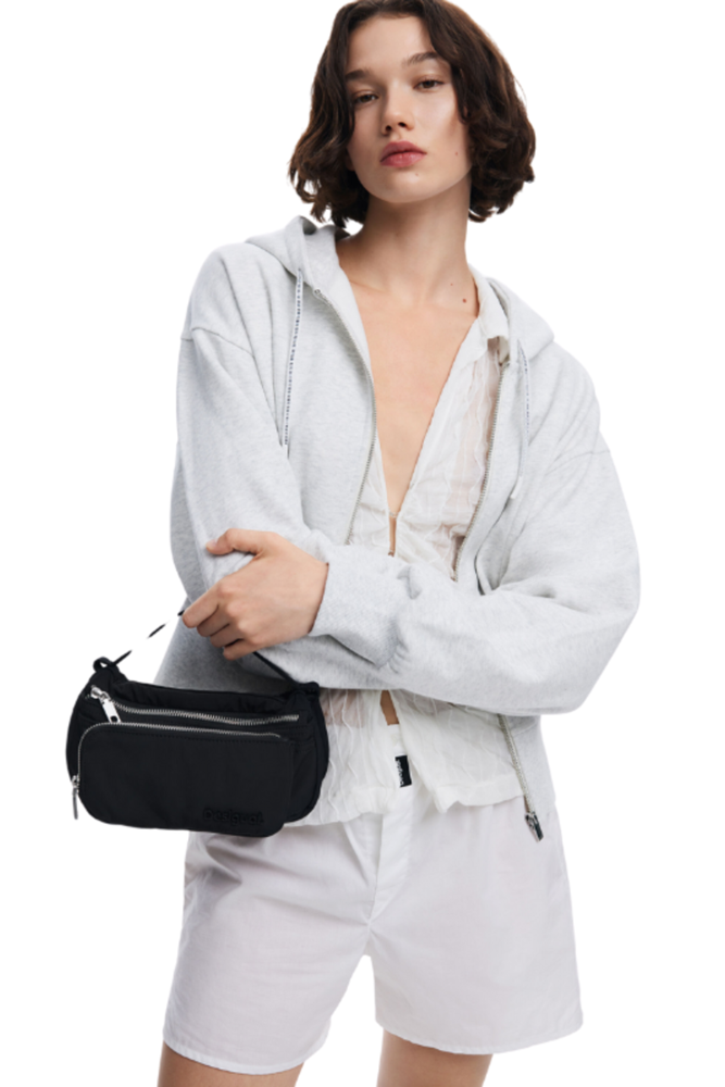 Shop Black Modular Crossbody Bag By Desigual - Origen Imports