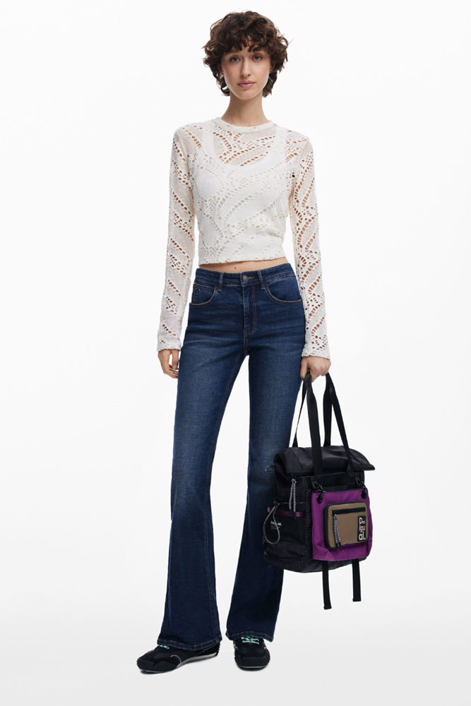 Shop Black Multi Position Backpack Voyager By Desigual - Origen Imports