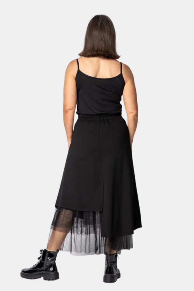 Zaria Skirt in Onyx