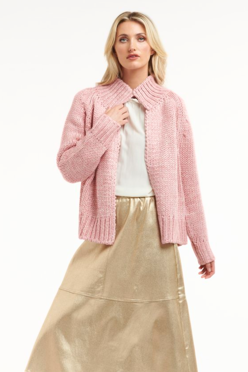 Shop Blake Slouchy Pink Cardi By 365 Days - Origen Imports