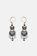 Blue Domes Blue Hanging Earrings Hera by Ayala Bar