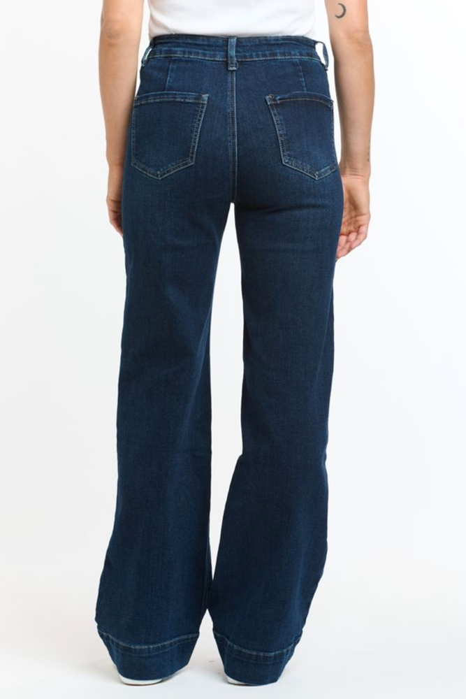 Shop Bobbi Dark Denim Jeans By Italian Star - Origen Imports