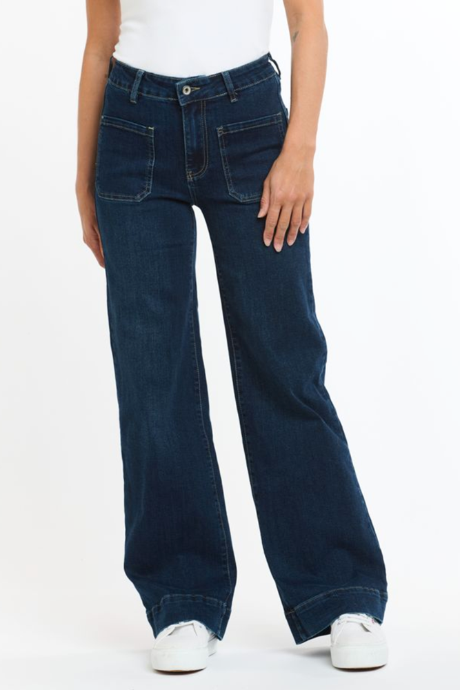 Shop Bobbi Dark Denim Jeans By Italian Star - Origen Imports
