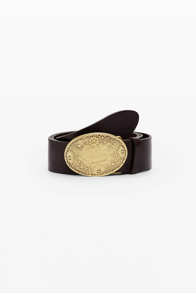 Shop Buckle Brown Belt By Desigual - Origen Imports