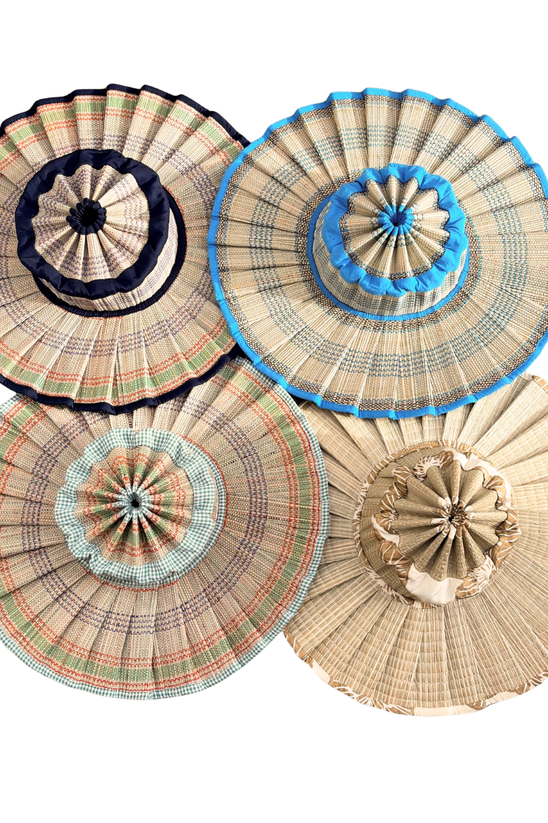 Capri Collapsible Sun Hat - Blue