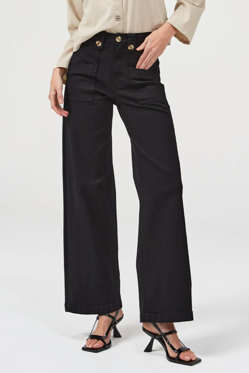 Shop Black Carrie Jeans By Dricoper - Origen Imports