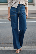 Shop Carrie Rodeo Dark Denim Jeans By Dricoper - Origen Imports