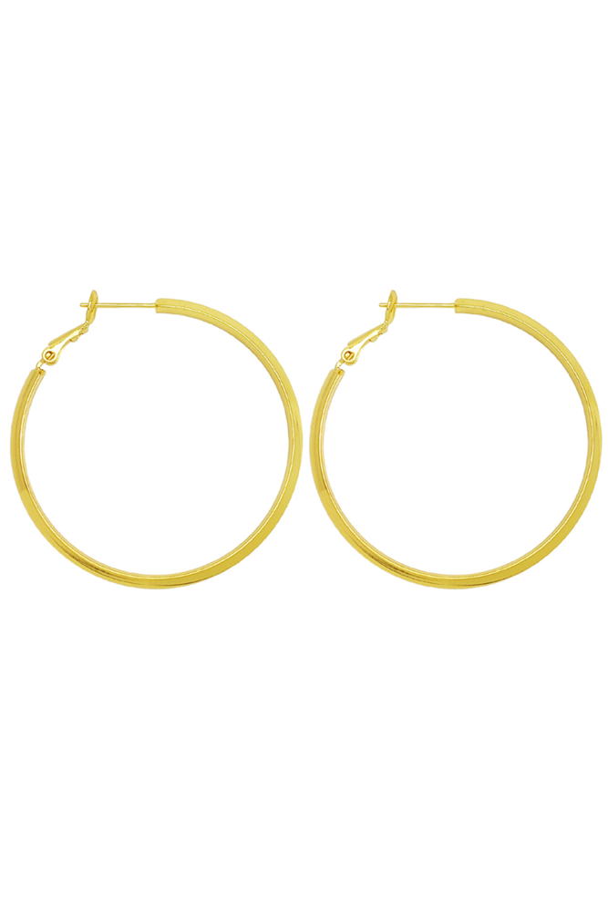 Daya Classic Hoop Earrings