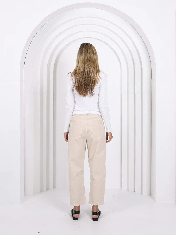 Toni Barrel Corduroy Jeans by Monaco