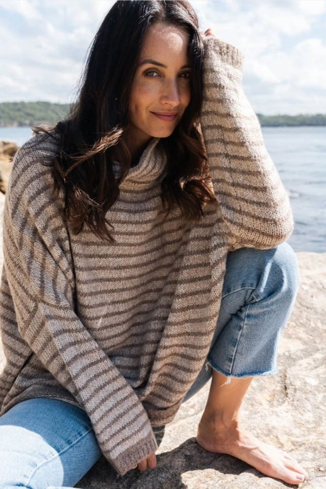 Mohair Blend Relaxed Jumper