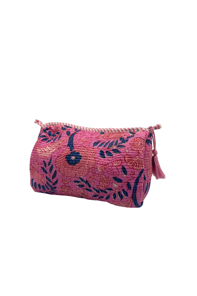 Cotton Makeup Bags -  Set of 3