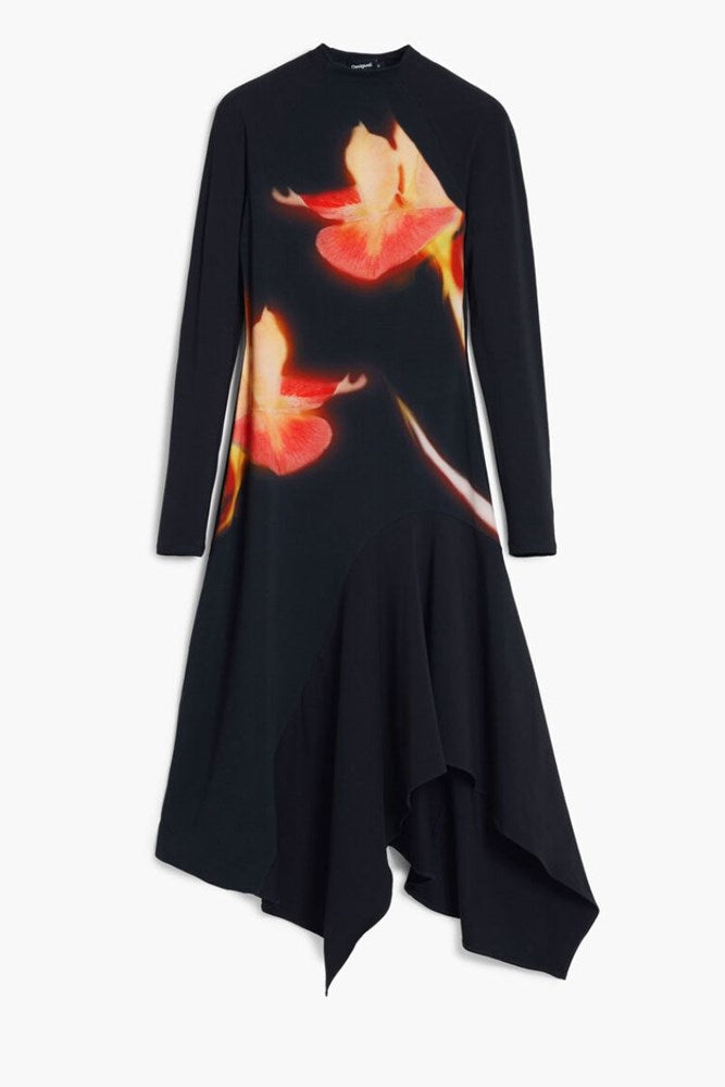 Desigual Asymmetric Fitted Dress