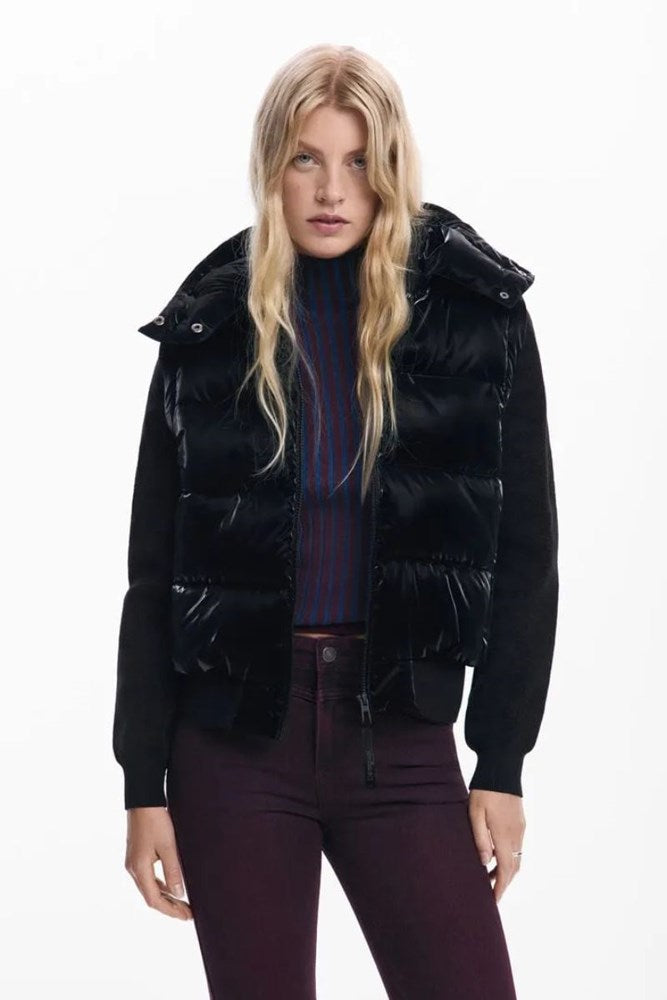 Desigual Convertible Padded Jacket