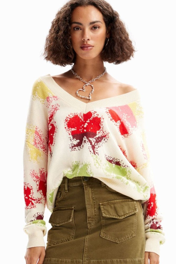 Desigual Jacquard Pullover