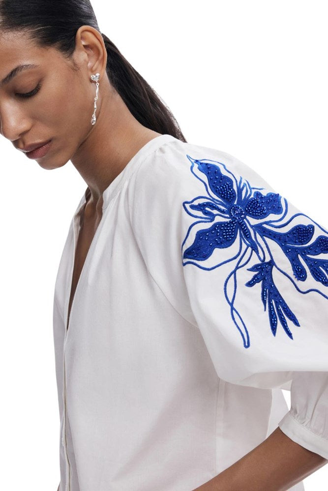Desigual Kisty White Blouse
