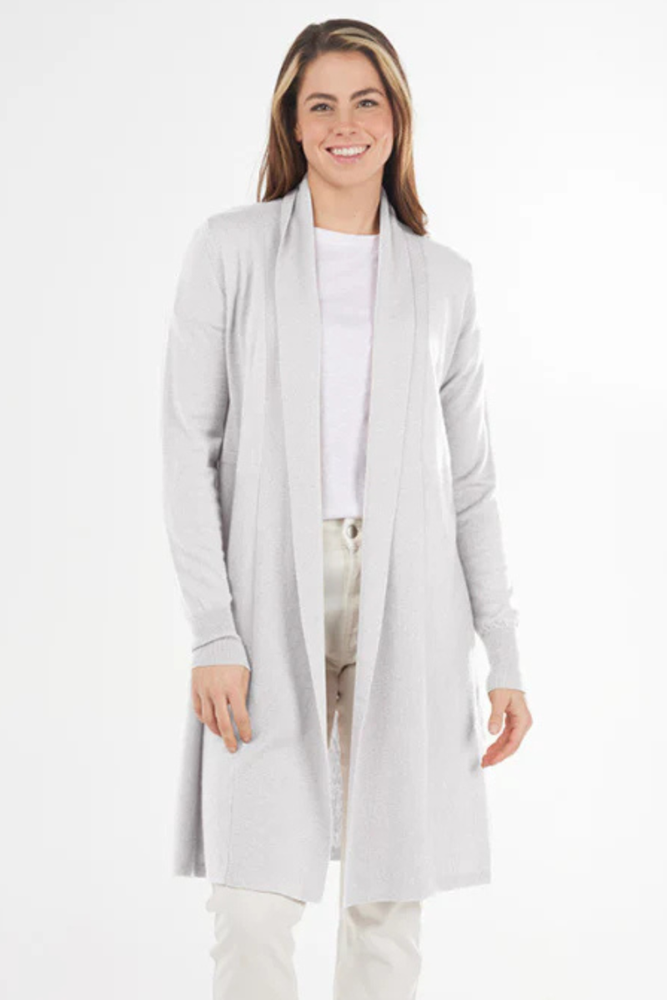 Shop Edge To Edge Light Grey Cardi By Bridge & Lord - Origen Imports