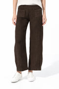 Linen Pants in Chocolate