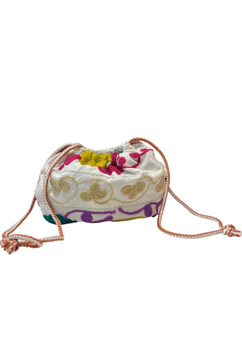 Shop Embroidered Pouch Bag - Origen Imports