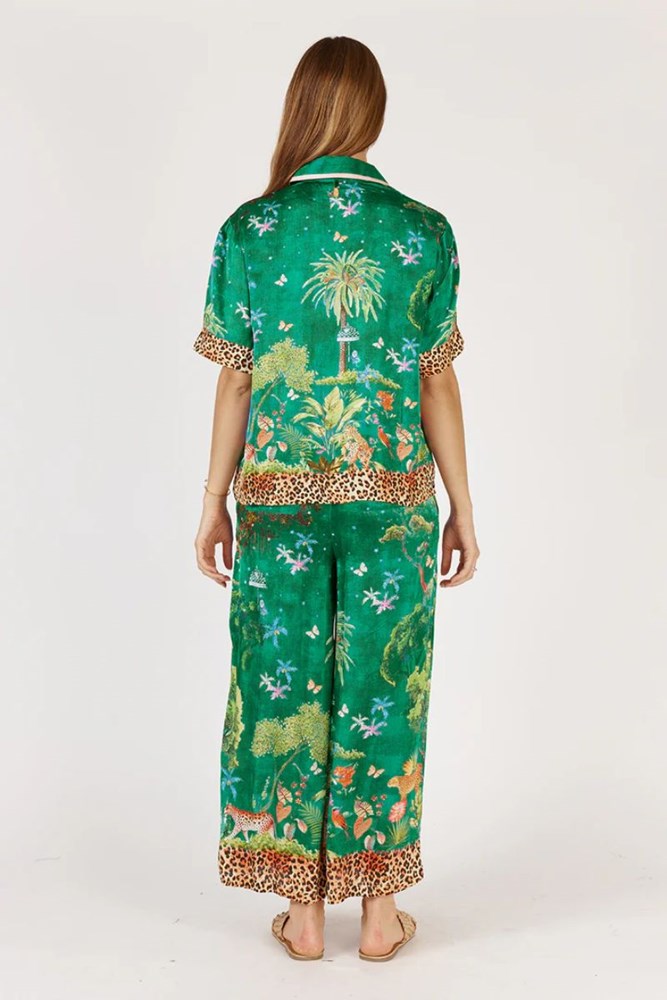 Shop Emerald Mataram Pants By Rubyyaya (Pre-Order) - Origen Imports