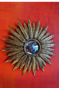Shop Feather Sunburst Mirror - Origen Imports